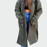 Long Hooded Coat