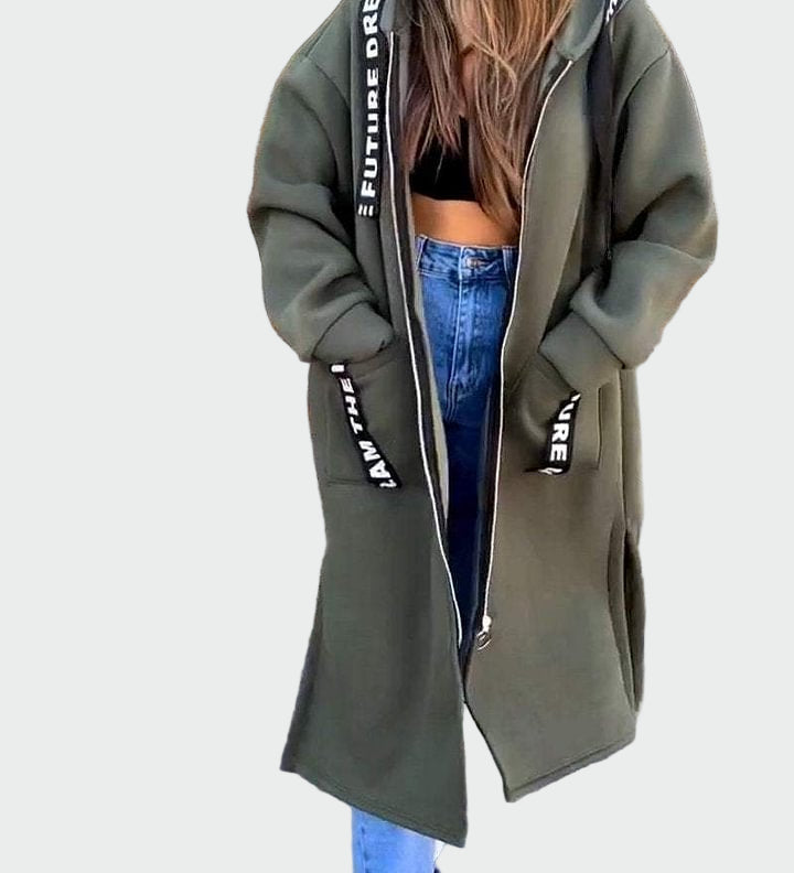 Long Hooded Coat