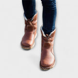 Botas impermeáveis com forro térmico