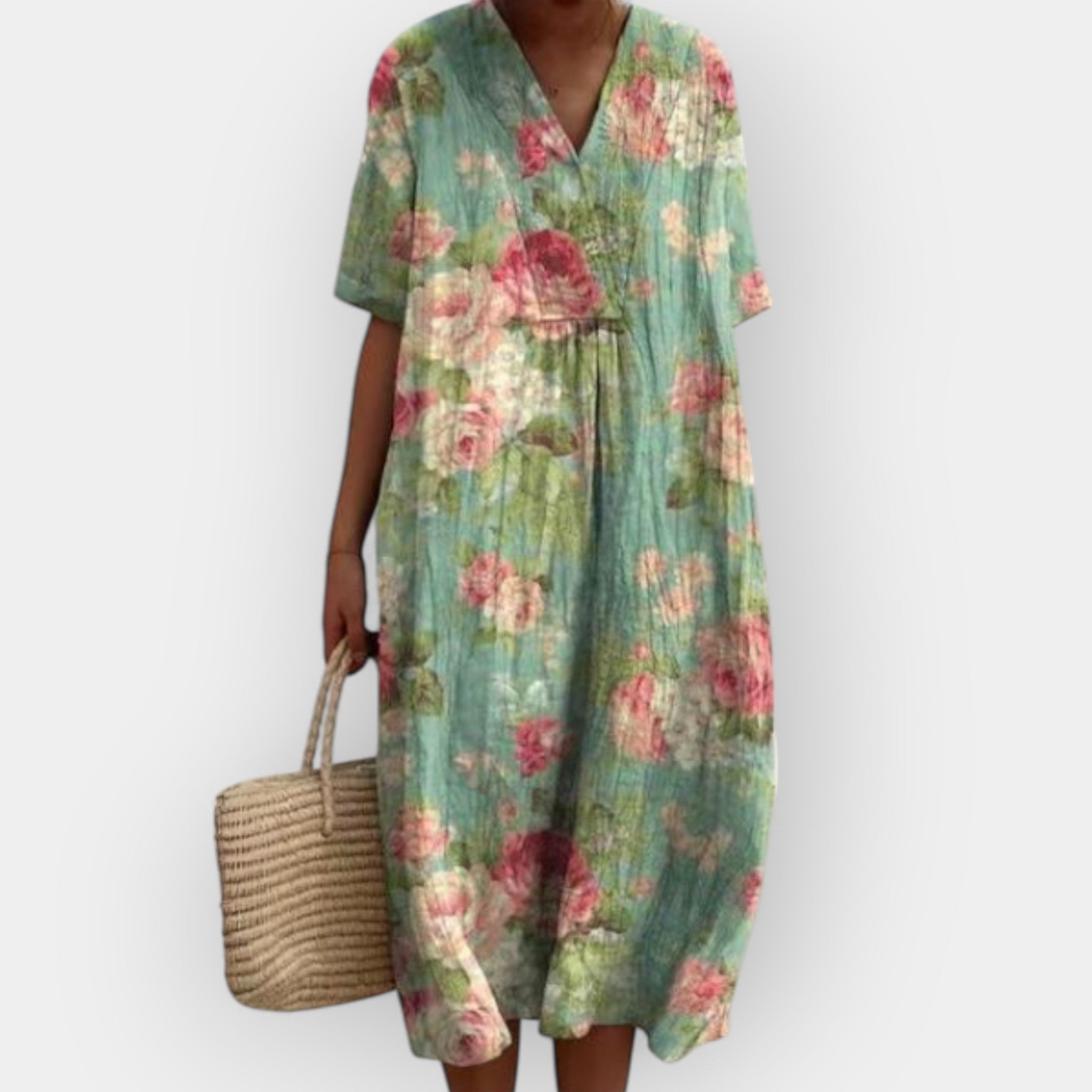 Katerina - Vestido Floral para Dias Quentes