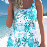 Paige | Ζωντανό Floral Tankini-Σετ