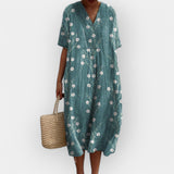 Katerina - Vestido Floral para Dias Quentes