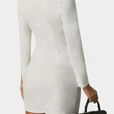 Heidi Elegant Double-Breasted Blazer Dress