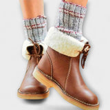 Botas impermeáveis com forro térmico