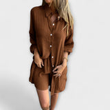 Mirabo - Conjunto de blusa e calções