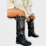 Botins Rowan Slouch de Pele