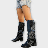 Botins Rowan Slouch de Pele