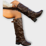 Botins Rowan Slouch de Pele