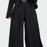 Conjunto Busto e Casaco Estilo Elegante e Moderno