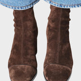 Victoria | Ankle boots with square toe and heel