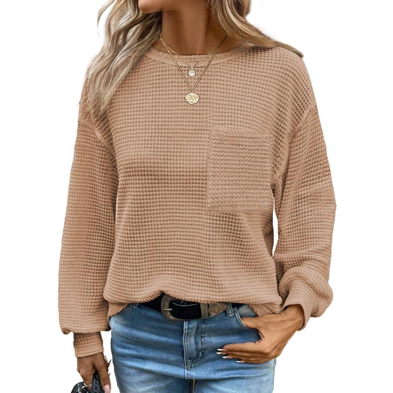 LIORA™ - Confortável Camisola Oversized de Manga Comprida com Gola Redonda