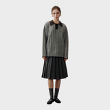 Rona | Camisola de malha com gola contrastante
