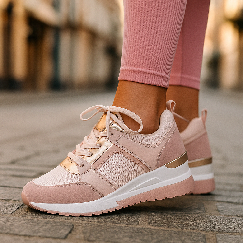 Lindsay - καθημερινό sneaker με κορδόνια