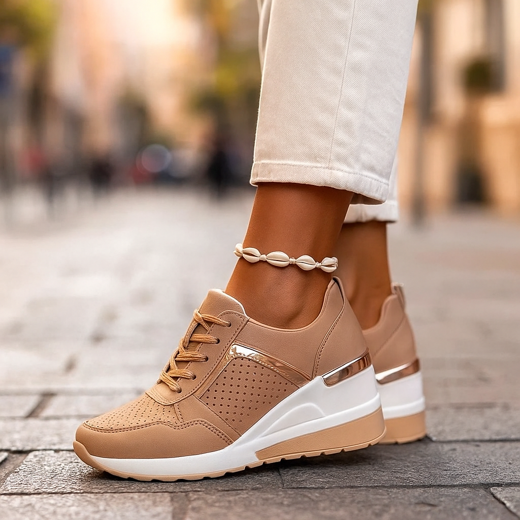 Lindsay - καθημερινό sneaker με κορδόνια