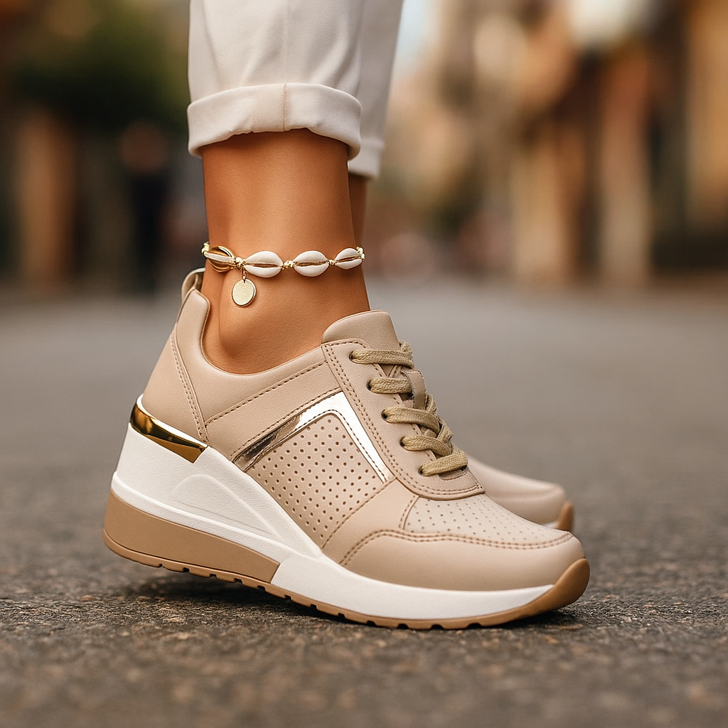 Lindsay - καθημερινό sneaker με κορδόνια