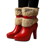 Carmen – Μπότες από Οικολογική Γούνα (Faux Fur Boots)