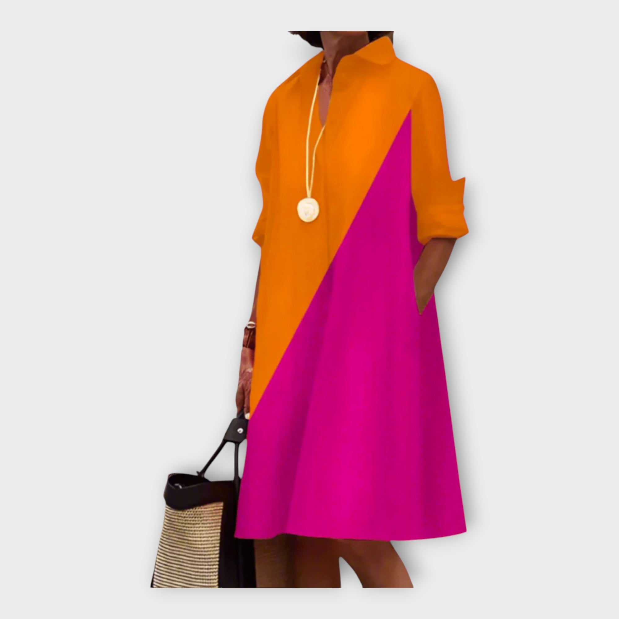 Elegant Polo Dress in Premium Fabric