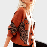 Wanda | Camisola Tigre em Rust