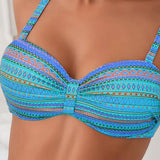 Ρόδος | Δίδυμος Μαγιό με Ριγέ Σχέδιο