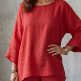 Prue | Σετ Τουνίκ Oversized με Παντελόνι Φαρδύ