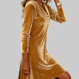 Frosina - Loose Velvet Dress