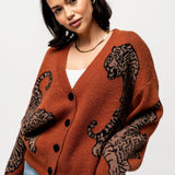 Wanda | Camisola Tigre em Rust