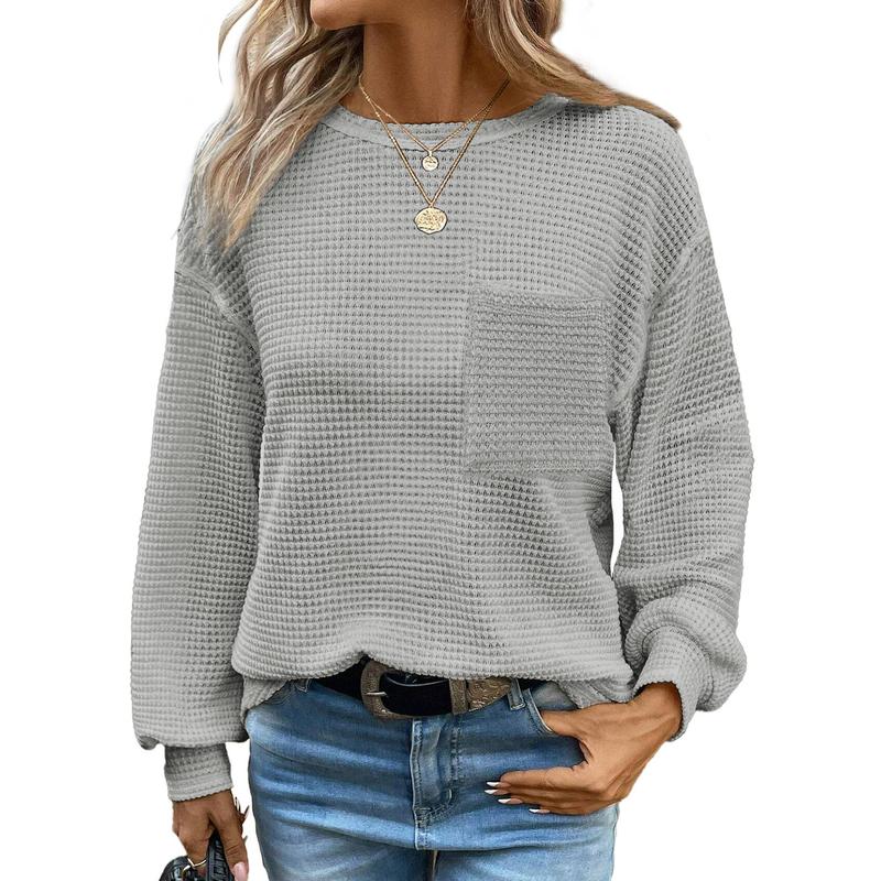 LIORA™ - Confortável Camisola Oversized de Manga Comprida com Gola Redonda