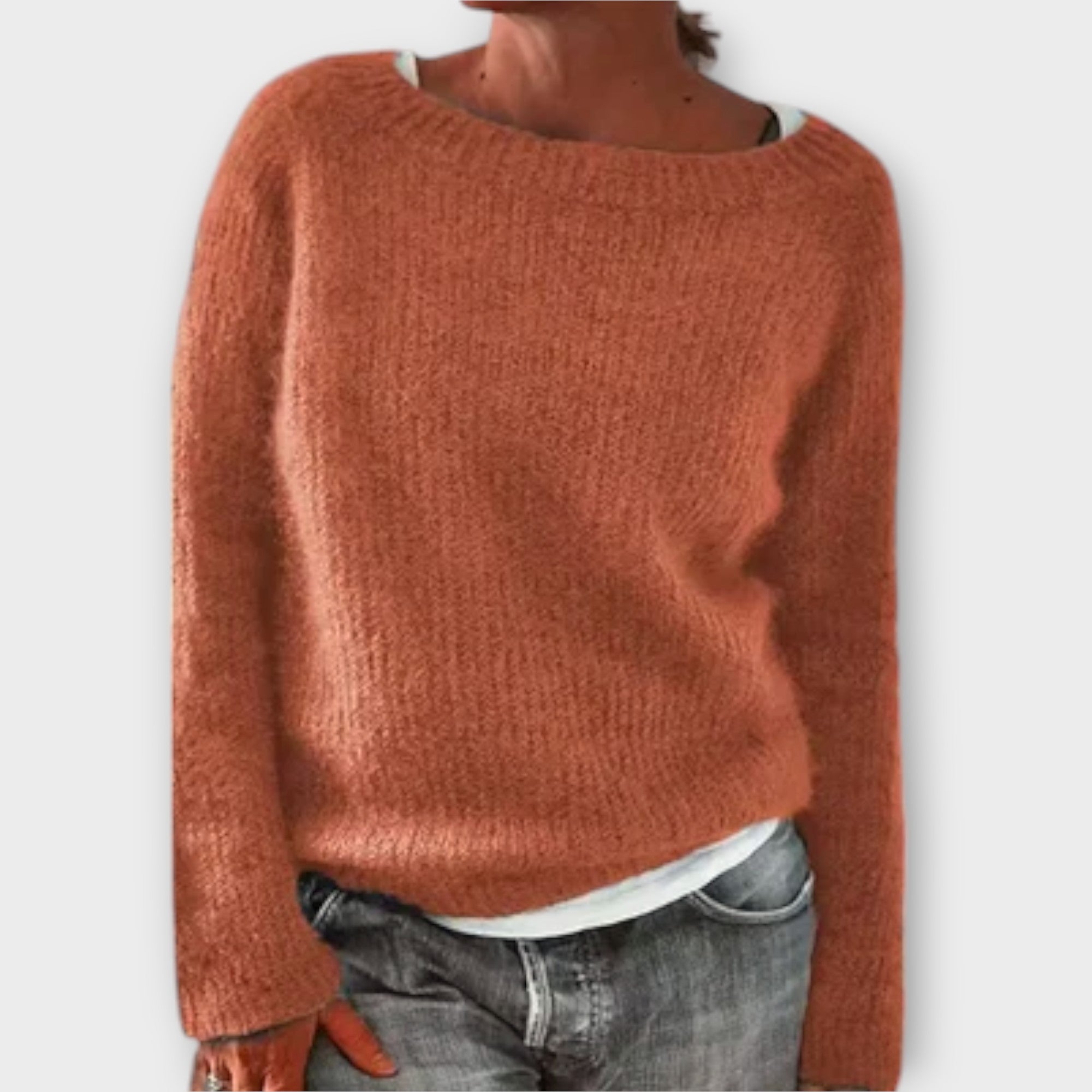 Regine – camisola de malha monocromática