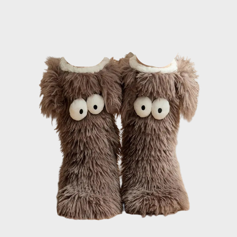 Lin - SnugglePup Fluffy Home Socks