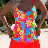 Eleanor | Στυλάτο Floral Tankini Μαγιό