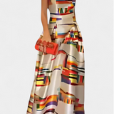 Zara Boho Embroidered Dress with V Neckline