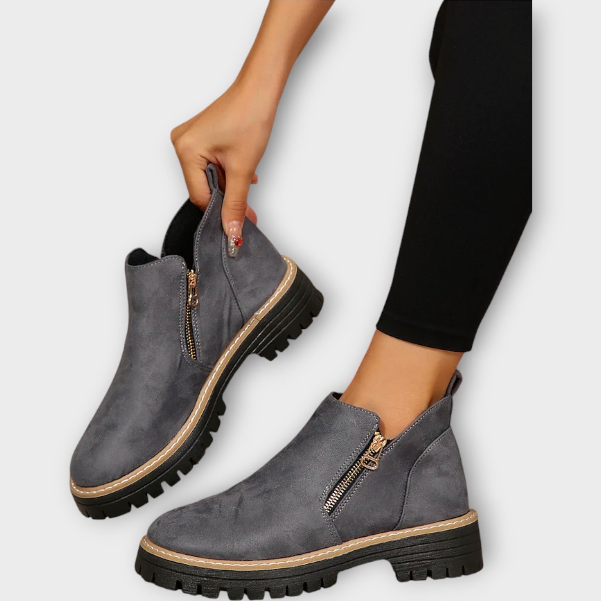 Botins com Design Elegante e Ajuste Confortável