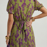 Virel | Χαλαρό Floral Midi Φόρεμα
