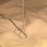 Bracelete Prateado Brilhante