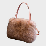 Cecelia | Siberian Aurora Fur Handbag