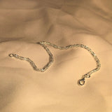 Bracelete Prateado Brilhante