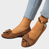 Fransiska - Mocasins Antiderrapantes Respiráveis com Laço