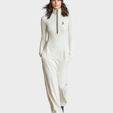 Madea | Women's Maxi Viscose Sport Dress with Half High Collar and Zipper MDA3197G9Y