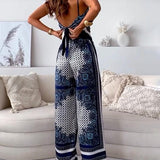 Alice | Trendy Tie-Up Jacket & Pants Two-Piece Set Ready for Vacation