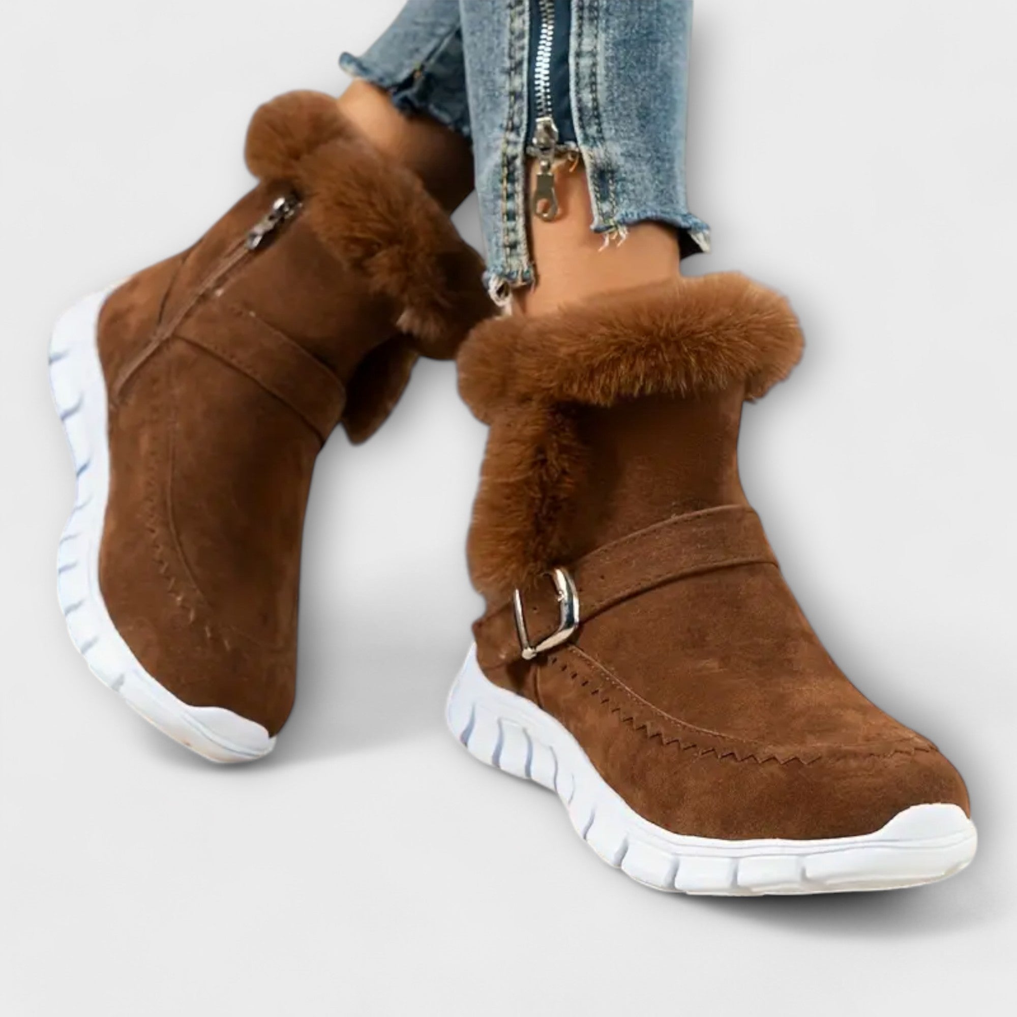 Botas Chelsea com forro quente