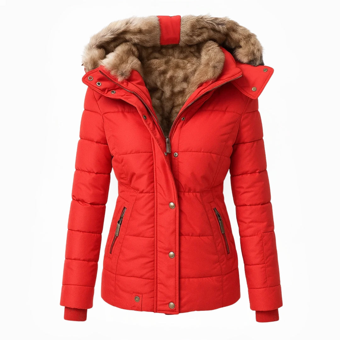 Anna | Casaco de inverno com forro de pele