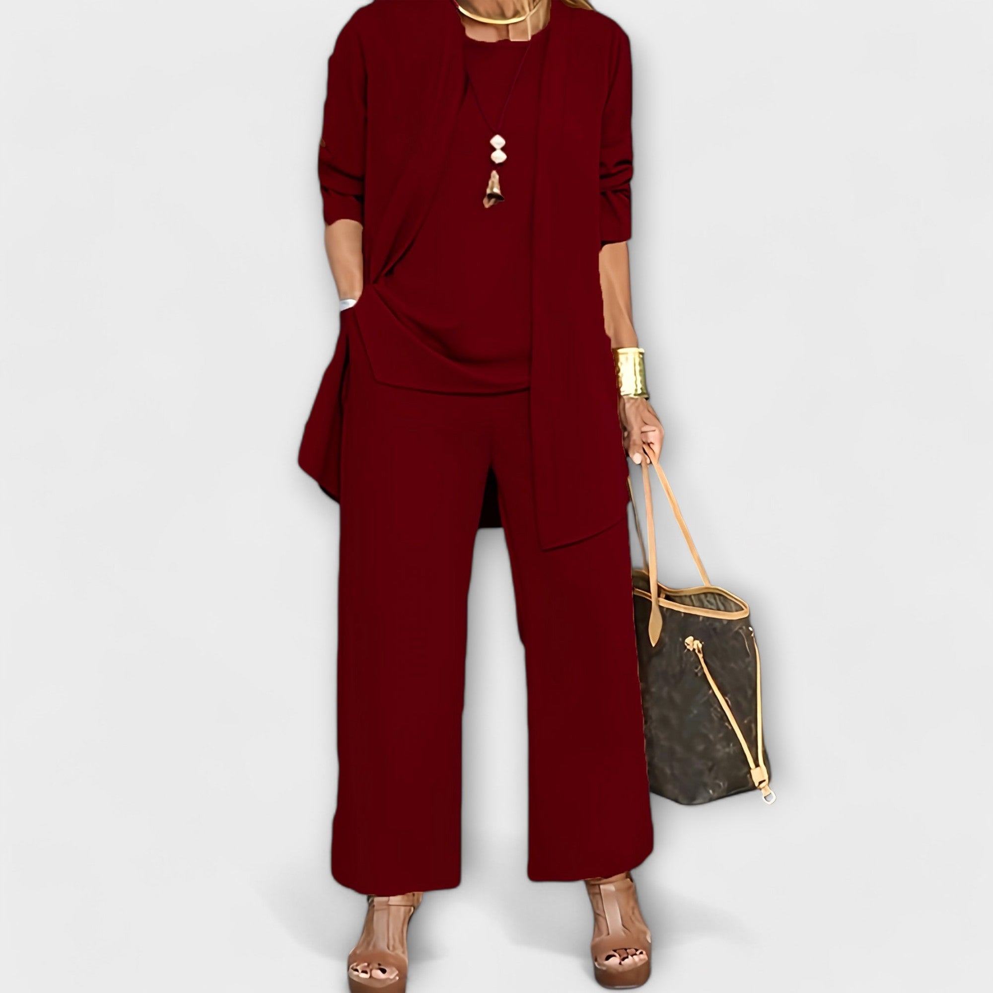 Conjunto Conforto Conjunto de Três Peças