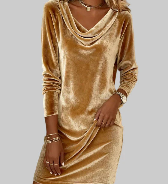 Frosina - Loose Velvet Dress