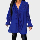 Fátima | Blusas de Riscas em Cor Sólida