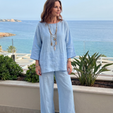 Prue | Σετ Τουνίκ Oversized με Παντελόνι Φαρδύ