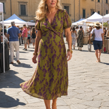 Virel | Χαλαρό Floral Midi Φόρεμα