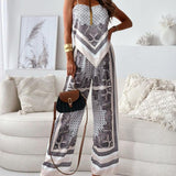 Alice | Trendy Tie-Up Jacket & Pants Two-Piece Set Ready for Vacation