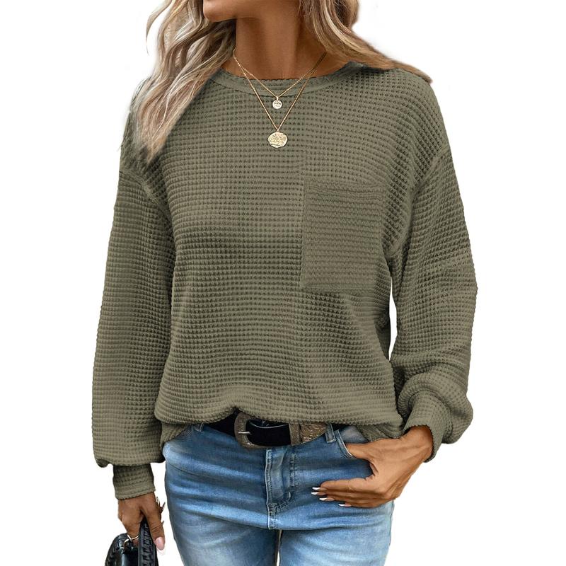 LIORA™ - Confortável Camisola Oversized de Manga Comprida com Gola Redonda