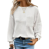 LIORA™ - Confortável Camisola Oversized de Manga Comprida com Gola Redonda