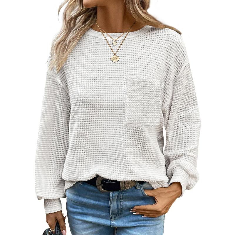 LIORA™ - Confortável Camisola Oversized de Manga Comprida com Gola Redonda